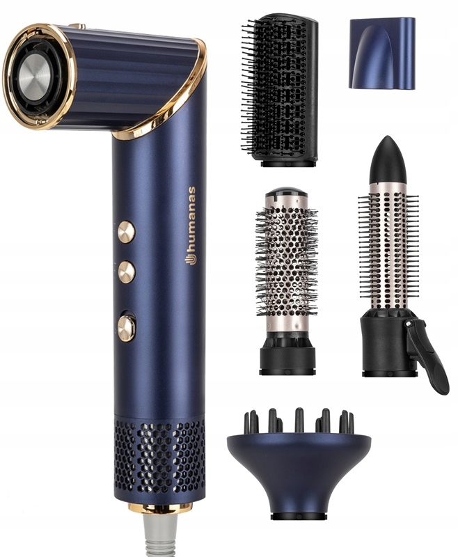 2v1 Sušička vlasov Funkcia ionizácie 5 vymeniteľných nástavcov