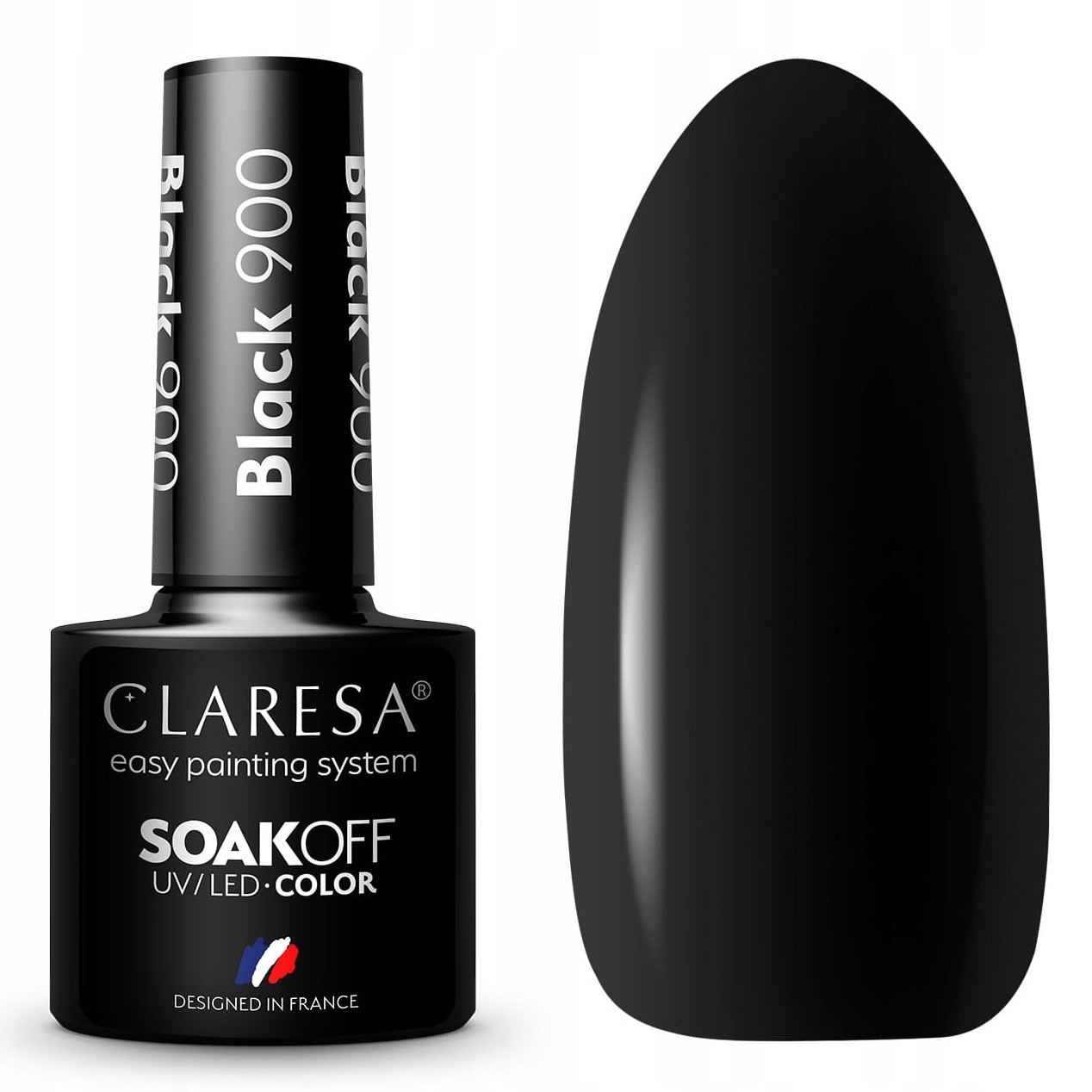 

Lakier Hybrydowy Claresa Czarny Black 900