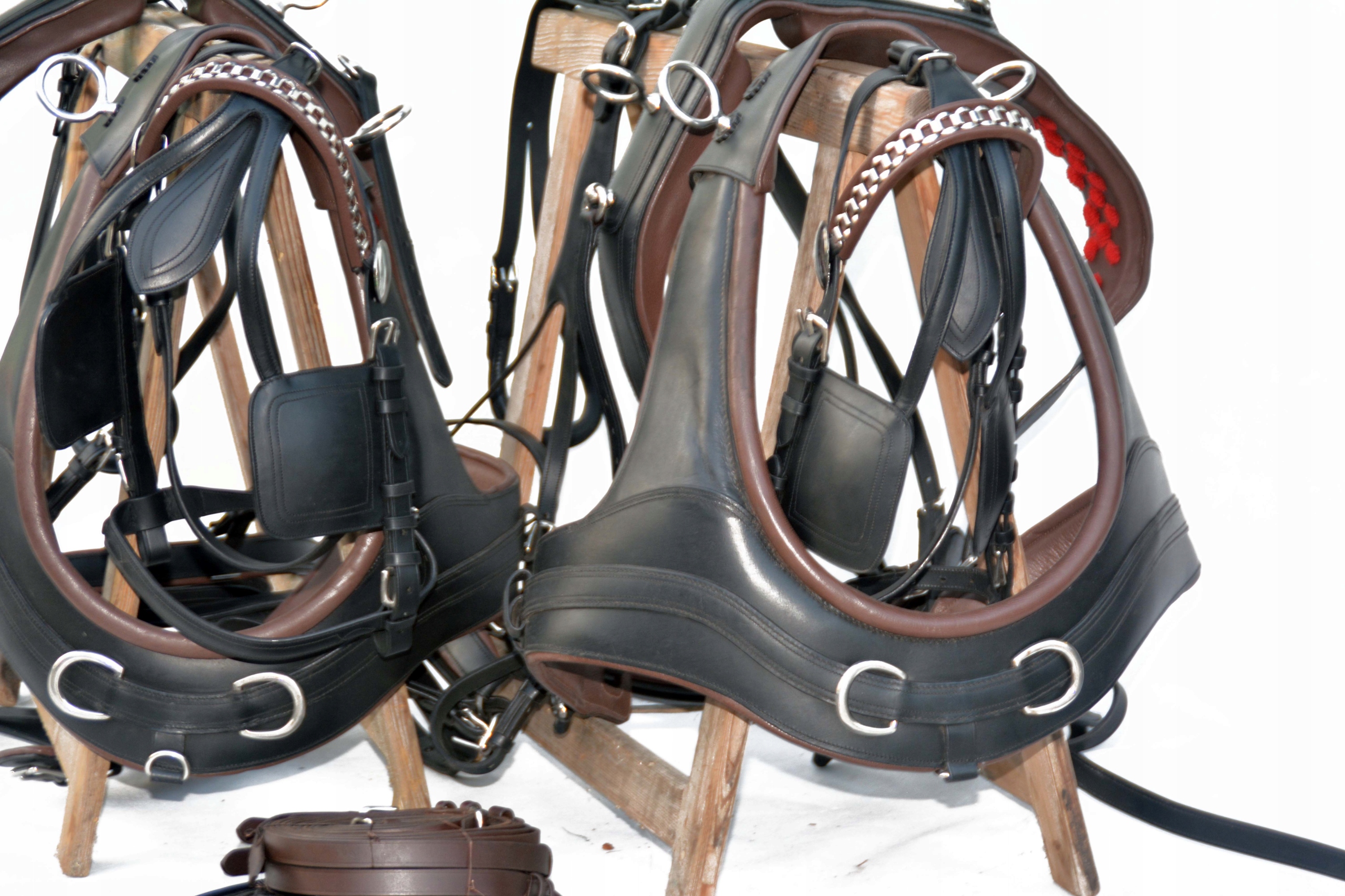 UPRZĄŻ CHOMĄTOWA NA PARĘ KONI ROZ.FULL PROMOCJA