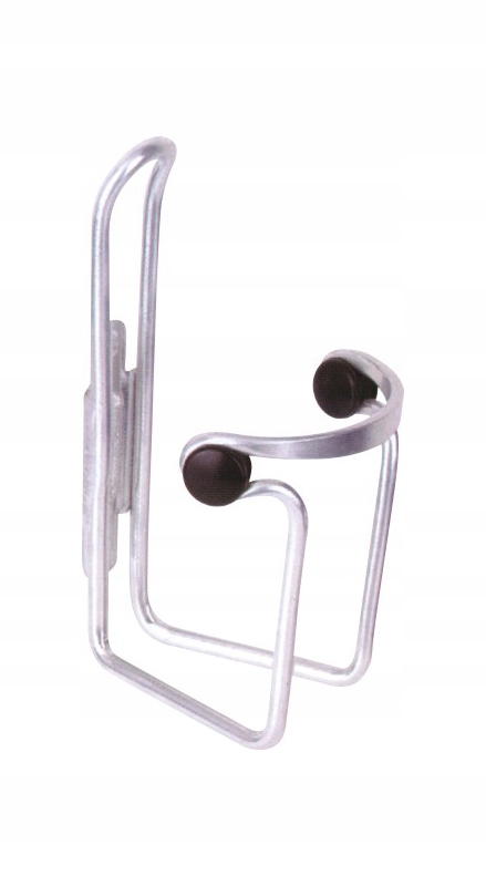 KOSZYK UCHWYT NA BIDON ALUMINIUM SREBRNY