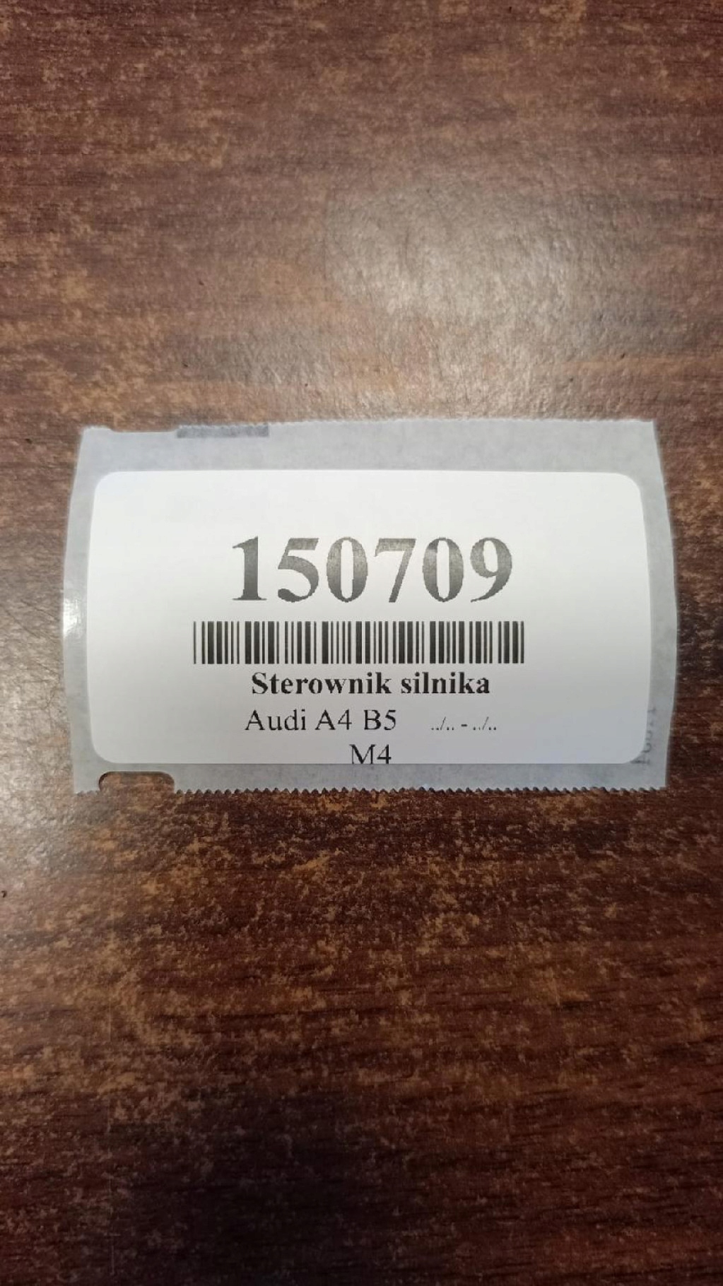 AUDI A4 B5 1.9 TDI Centralina Motore 0281010094