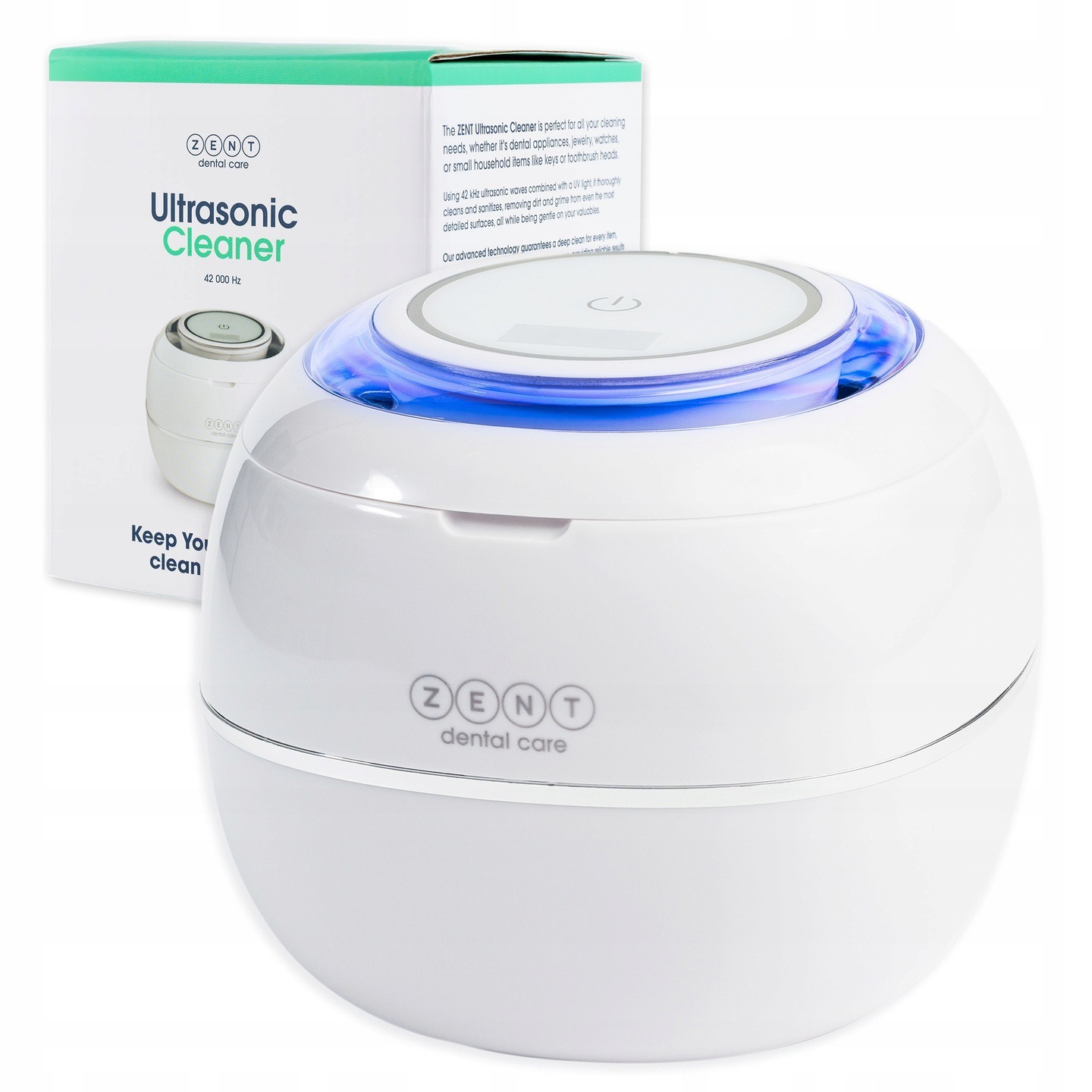 Myjka ultradźwiękowa Uv do protez biżuterii 45kHz Warmra 200ml