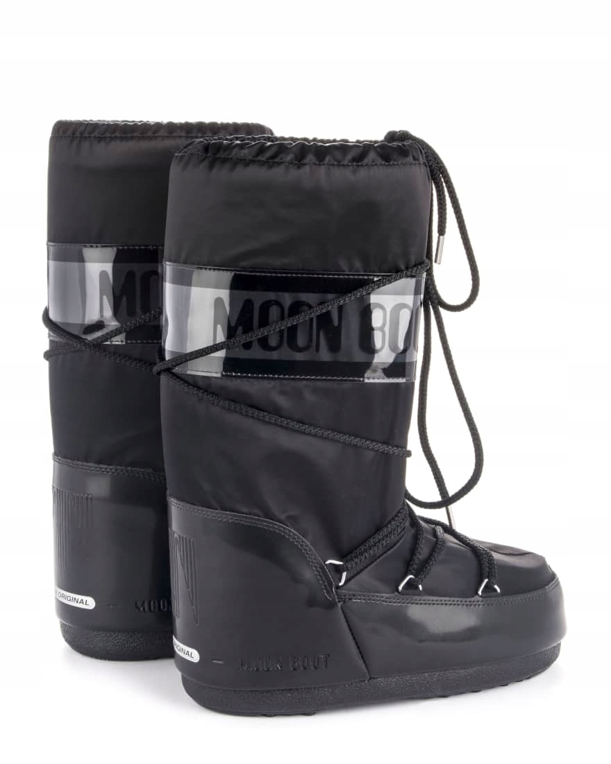 Ciepłe Śniegowce Moon Boot Icon Glance Black rozmiar 39/41 Model Moon Boot Glance