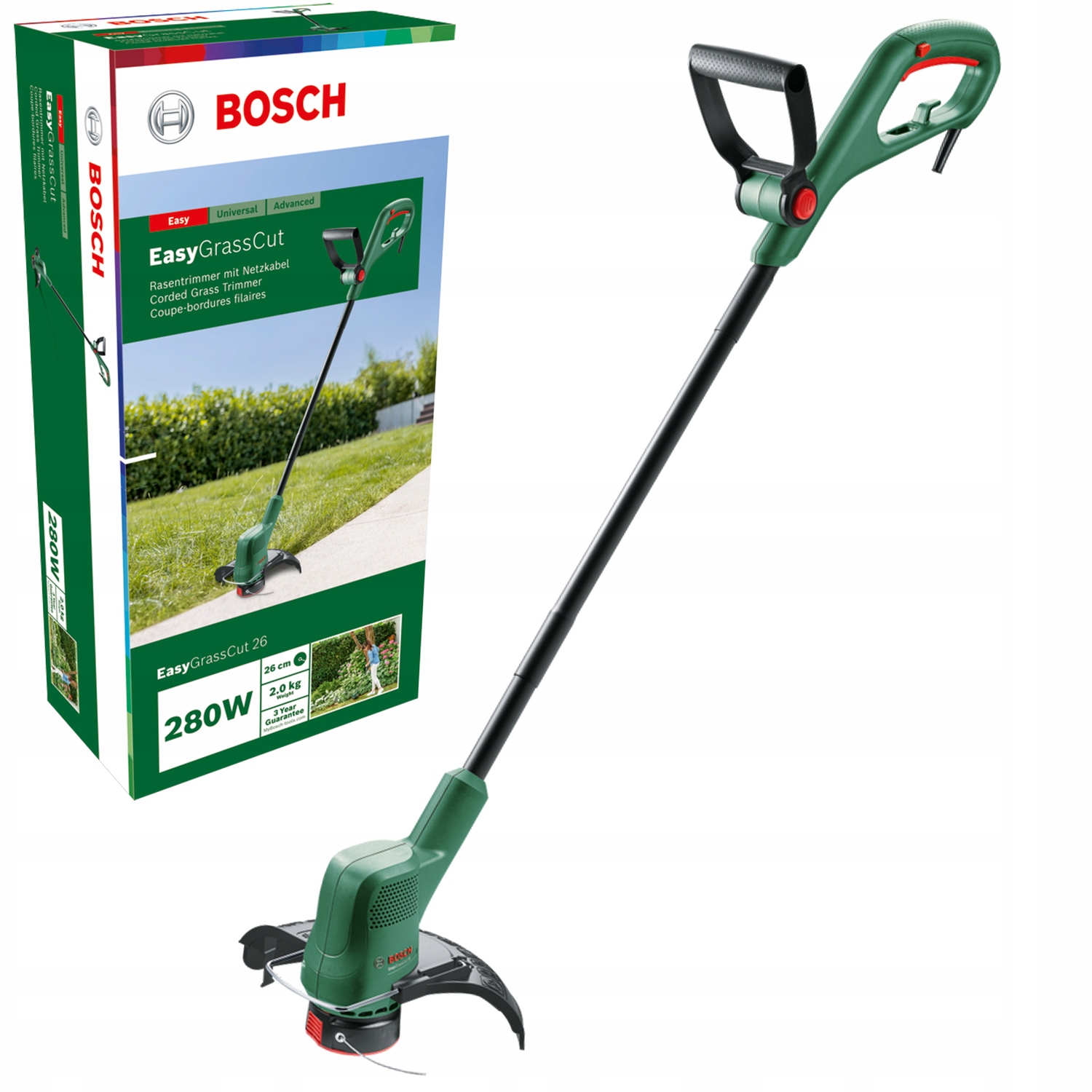 Podkaszarka elektryczna sieciowa EasyGrassCut 26 Bosch
