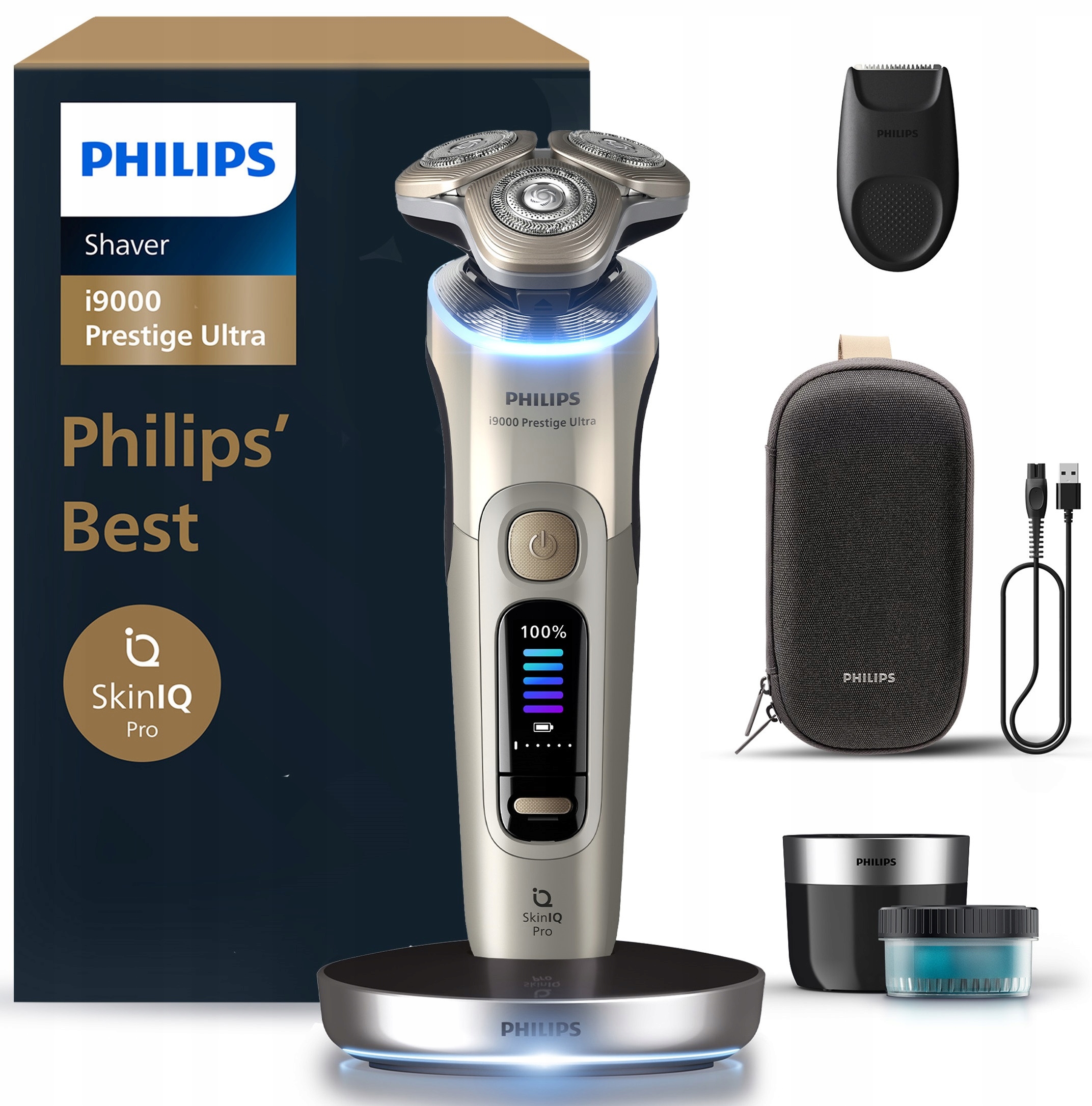 Golarka Philips Seria i9000 Prestige Ultra SkinIQ Pro XP9403/31