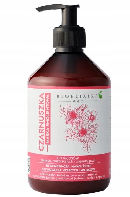 Bioelixire PRO Czarnuszka maska emolientowa 500 ml