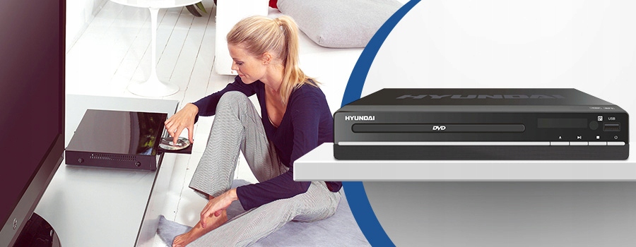 ODTWARZACZ DVD DivX HDMI USB MP3 HYUNDAI DV2H478DU Marka Hyundai