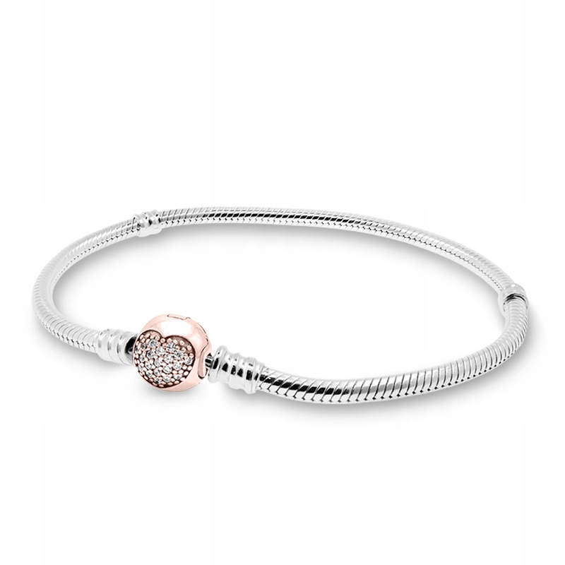 

Bransoletka srebrna do charms Pandora moments 17cm