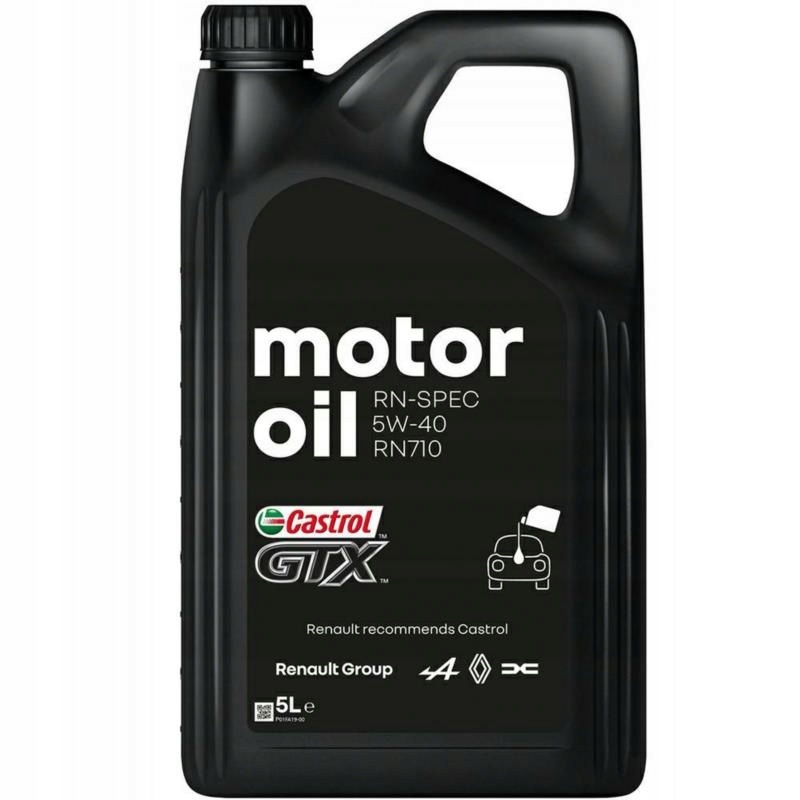 Olej Renault RN710 Castrol Gtx 5W40 5W-40 5L