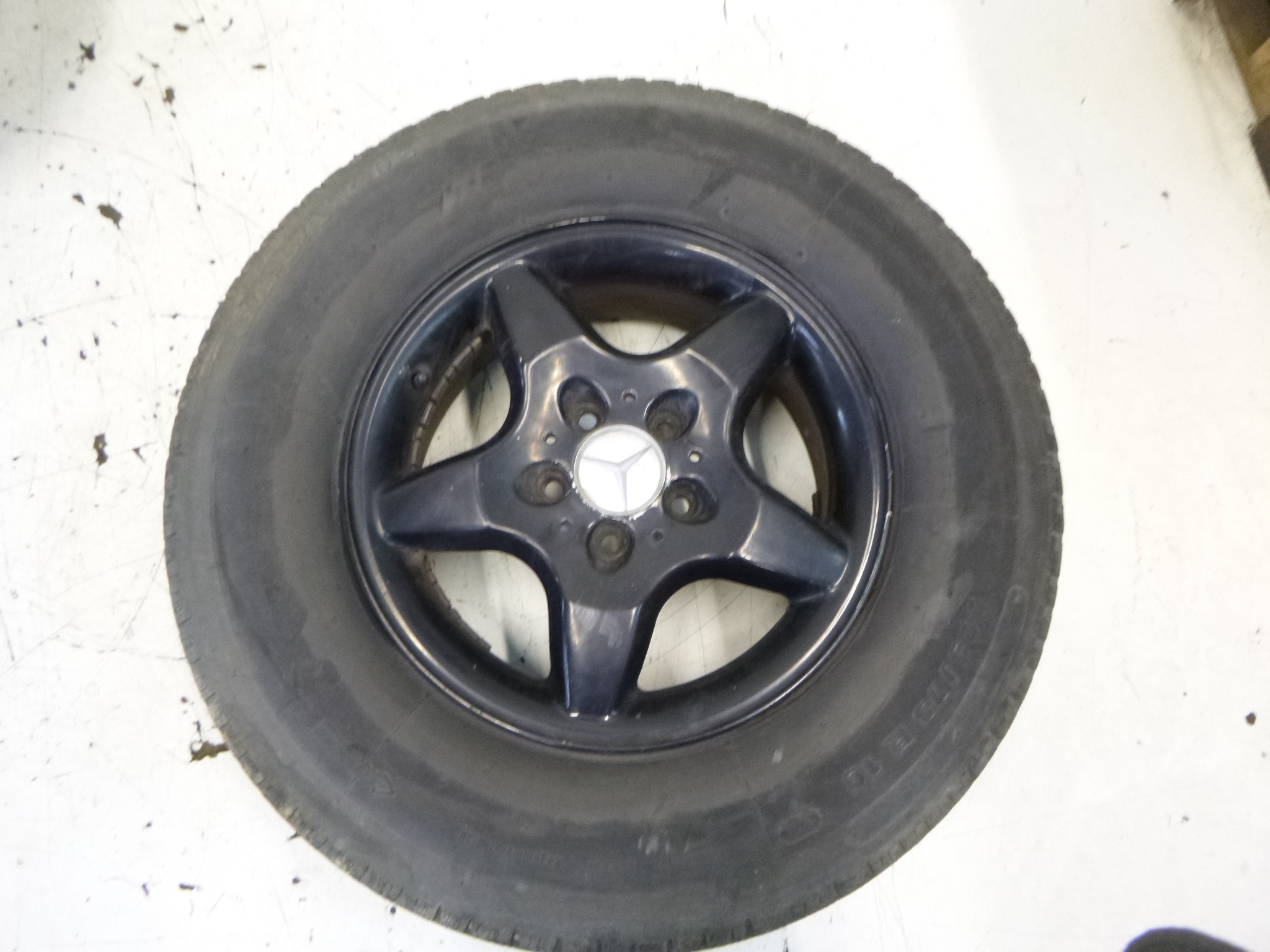 discs aluminium + tyres Mercedes ML W163 16