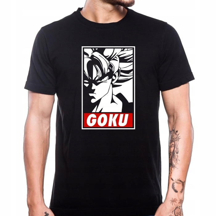 

Koszulka Dragon Ball Saiyan Son Goku Vegeta