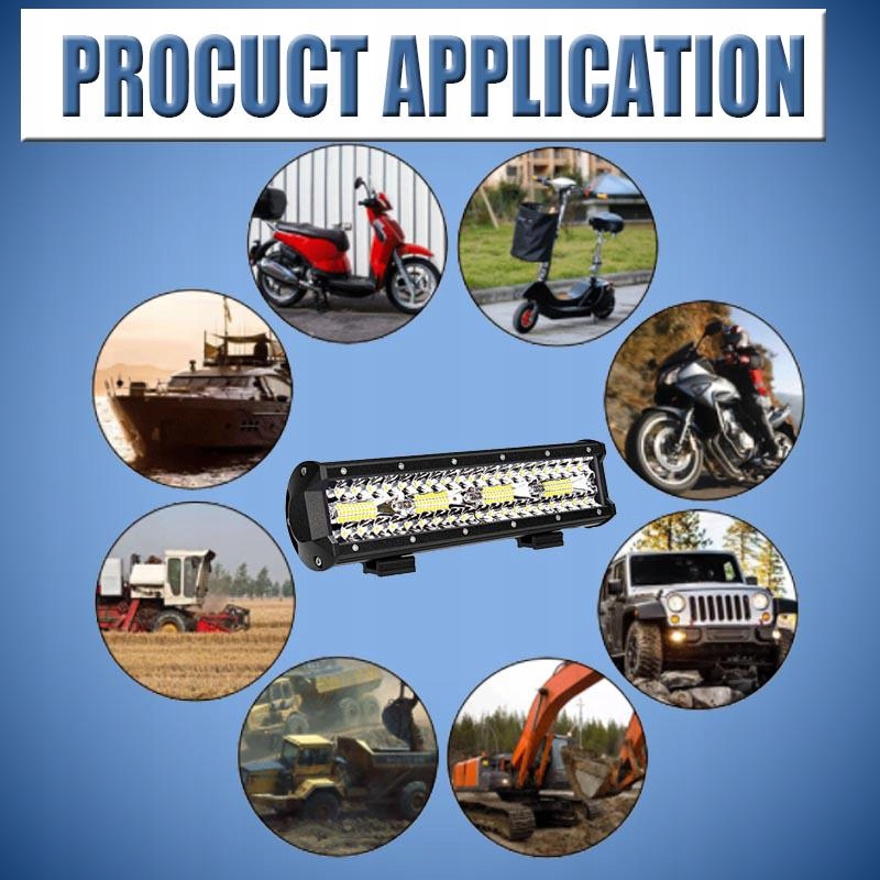 Lampa LED Halogen 240W Ladowarka MANITOU LIEBHERR EAN 6866790001801