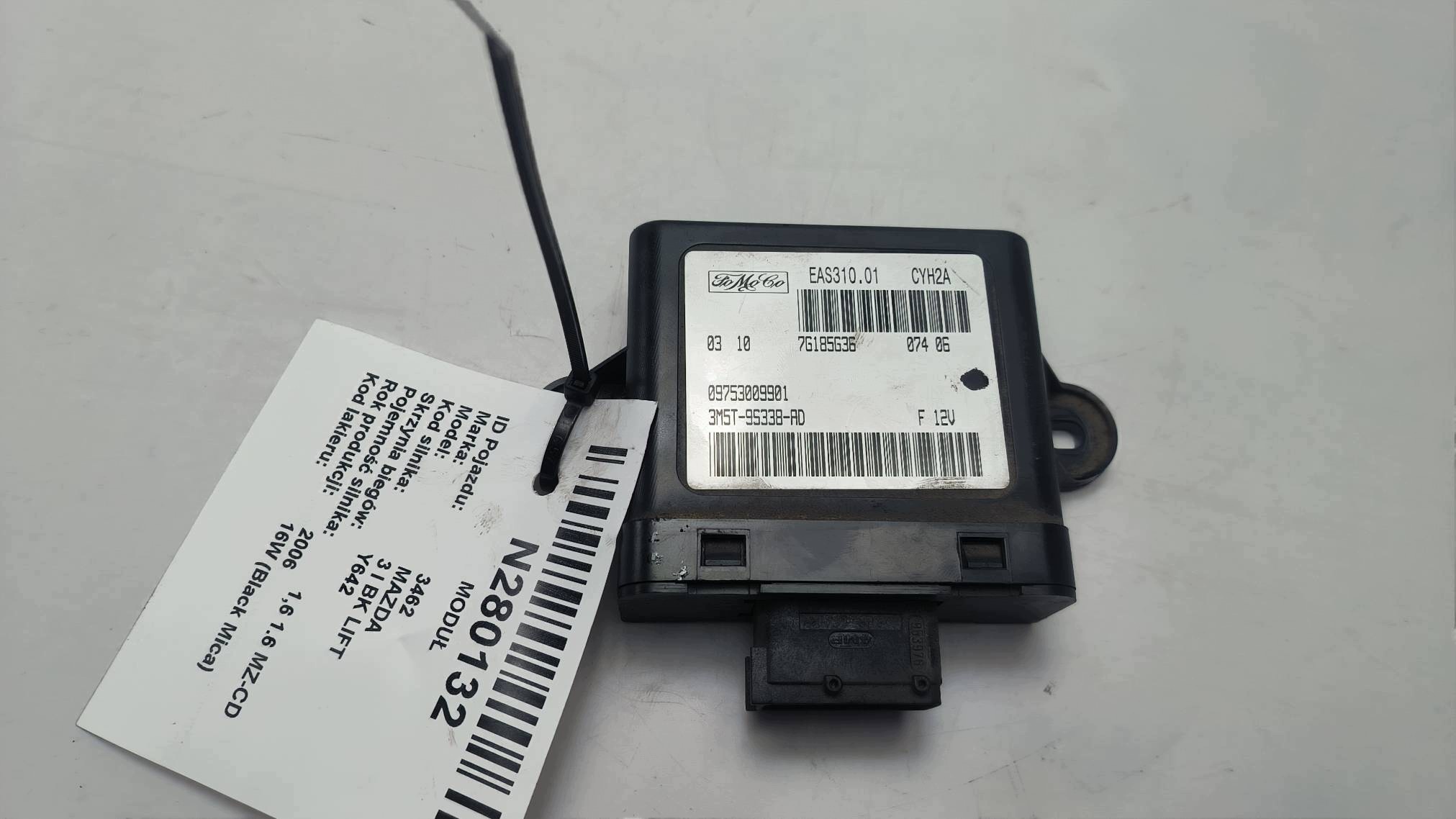 modulo DPF 3M5T-9S338-AD MAZDA 3 e BK LIFT