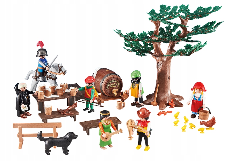 PLAYMOBIL 6464 History Obozowisko rozbójników