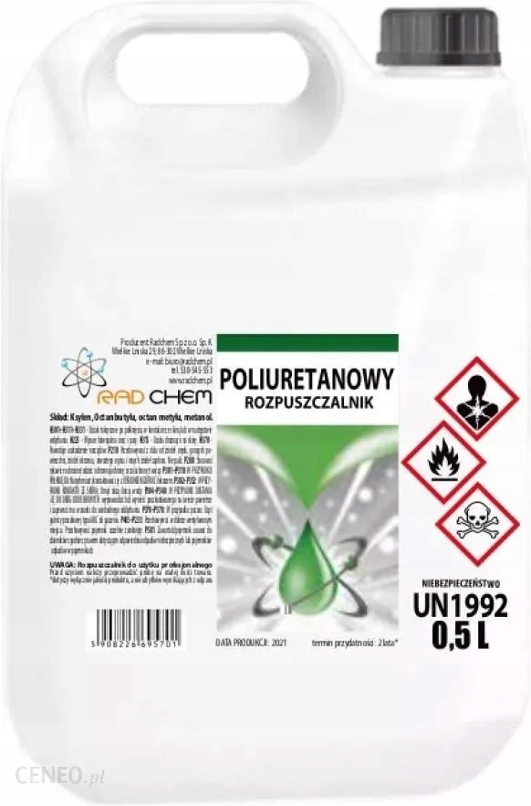 

Rozpuszczalnik Poliuretanowy Radchem 0,5L