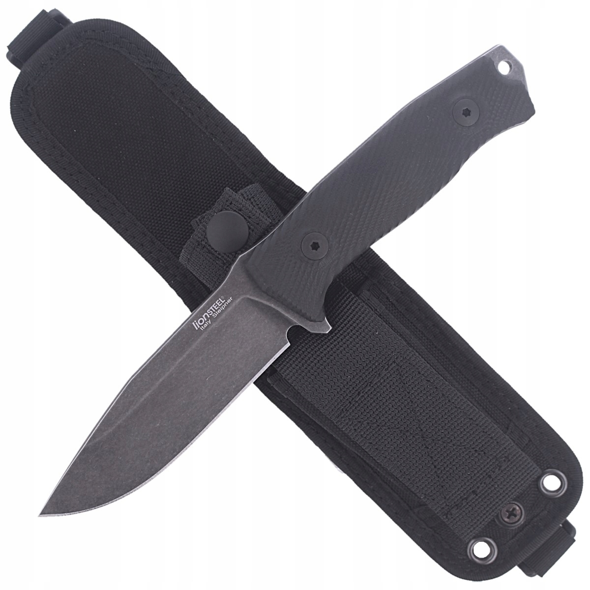 Nůž LionSteel G10 Black, Black Blade (M5B G10)