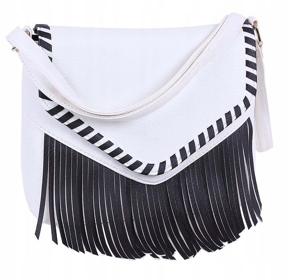 

Biała torebka z frędzlami Primark Atmosphere