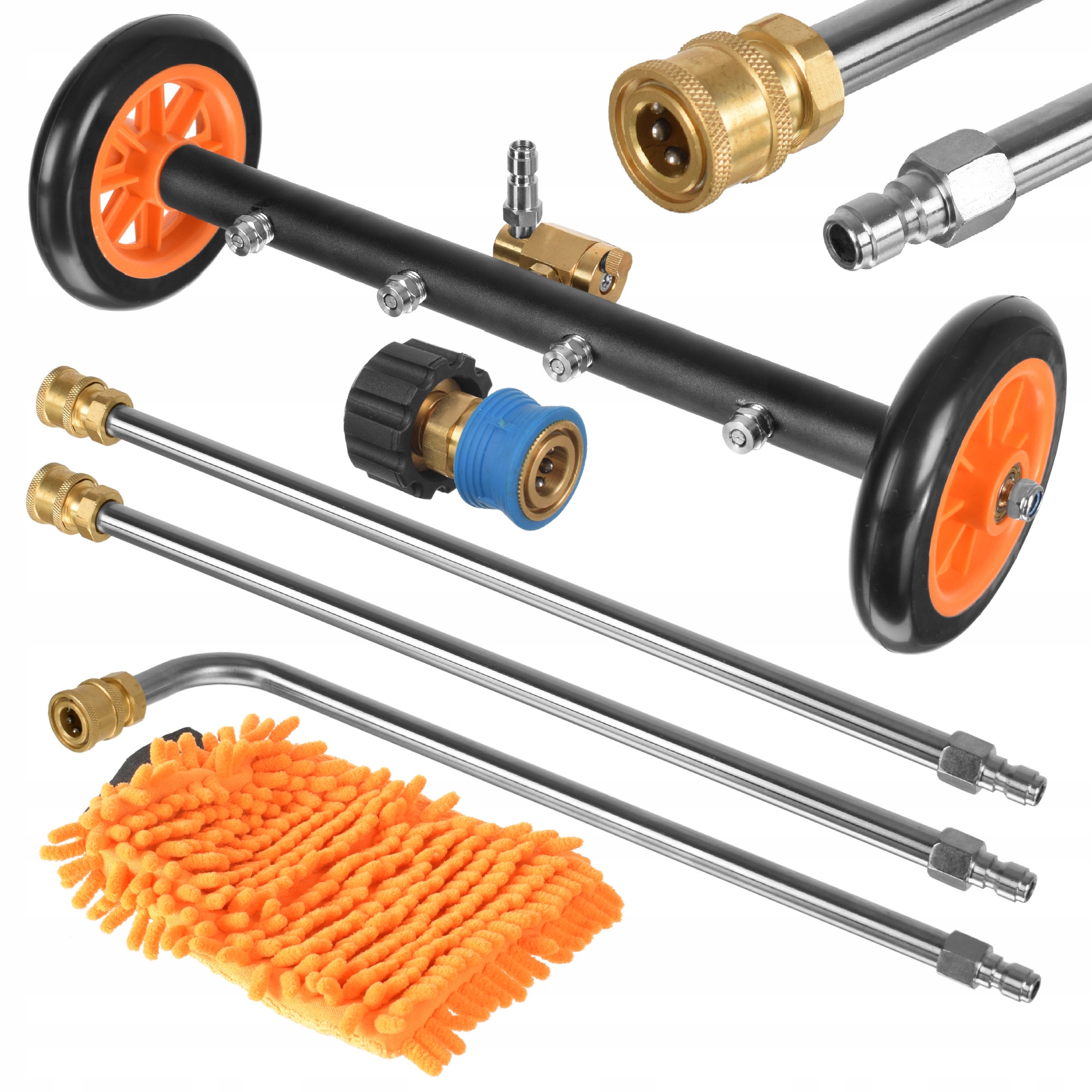 Listwa ciśnieniowa lanca do mycia podwozia 415mm gwint M22 Karcher Hd Hds