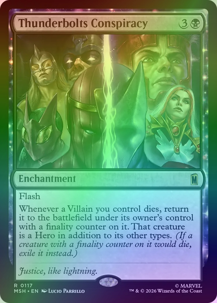 [mtg] Thunderbolts Conspiracy (msh) *foil*