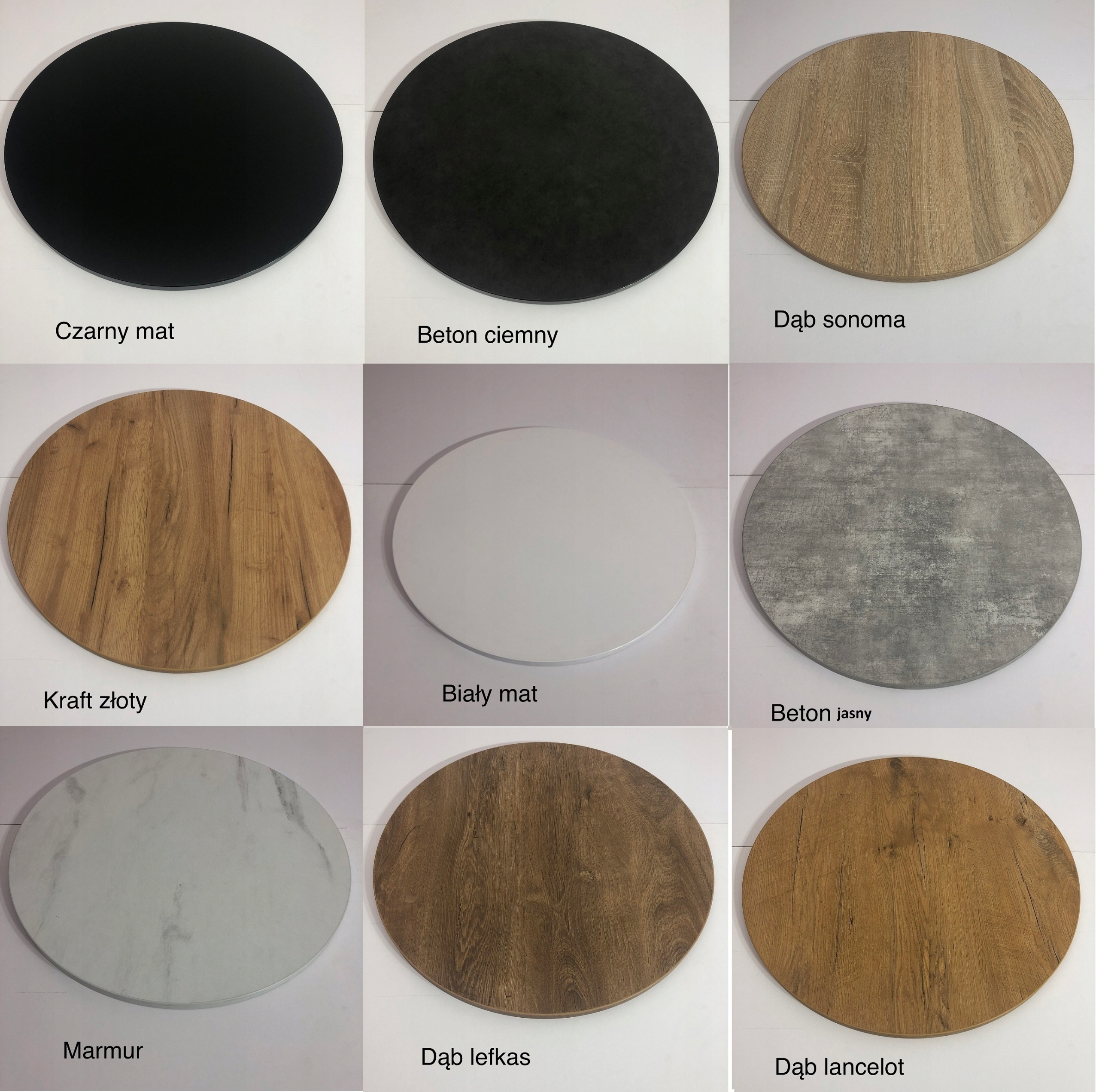 Stół okrągły M6 glamour rozkładany LOFT 120/200 Głębokość mebla 120 cm