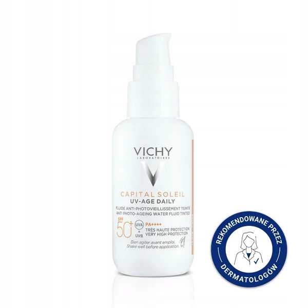 Vichy Capital Soleil UV-Age Daily koloryzujący fluid SPF50+
