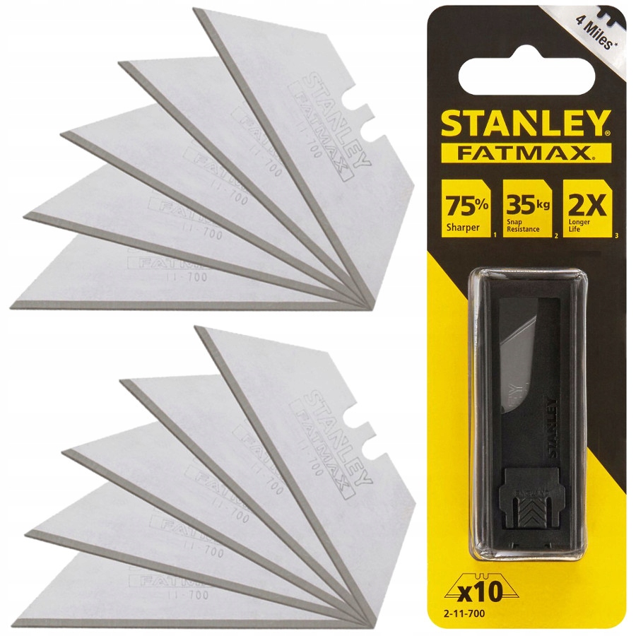 

Ostrza trapezowe 1992 FatMax 10el Stanley 2-11-700