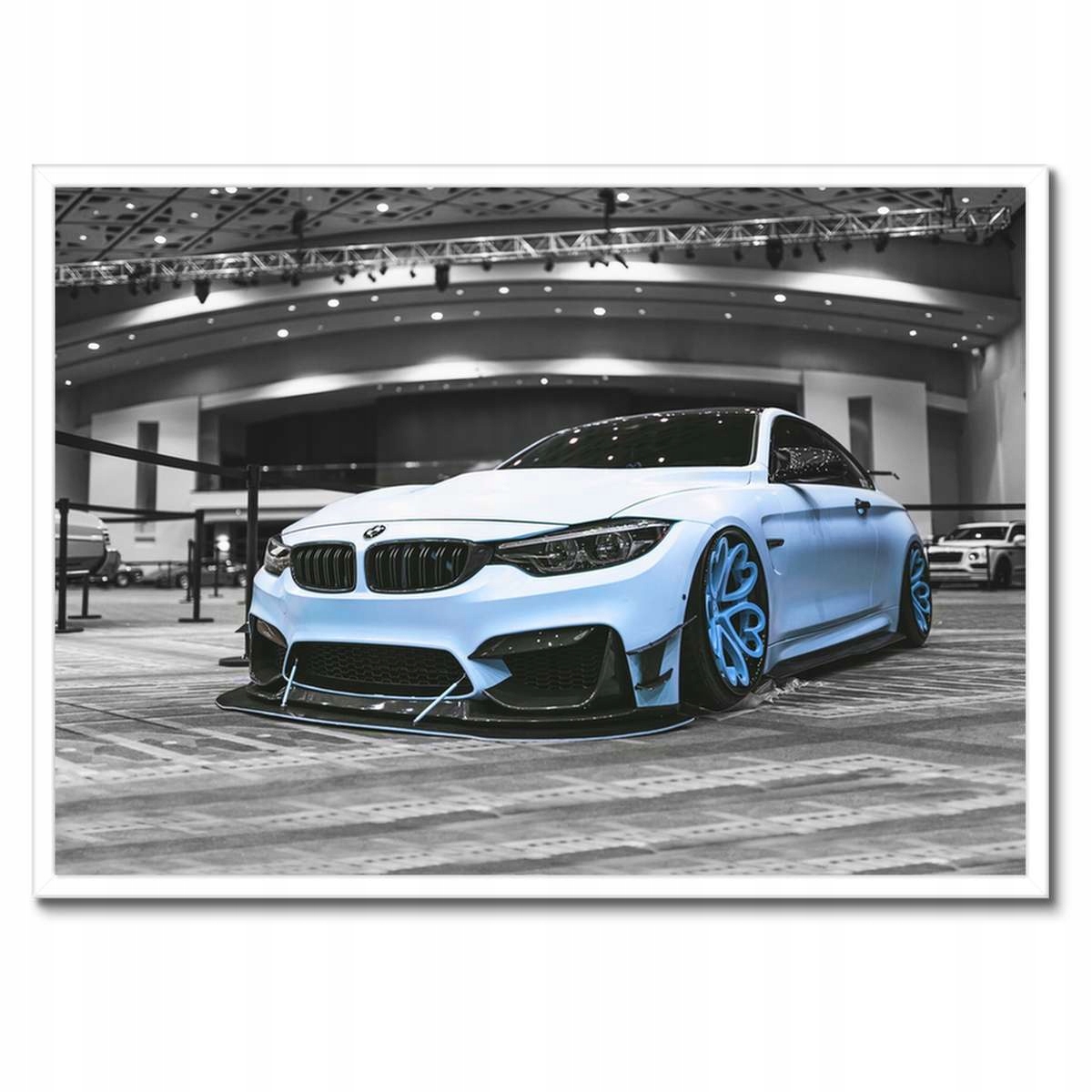 Plakáty v rámu 70x50 Nízkoprofilové Ráfky Bmw