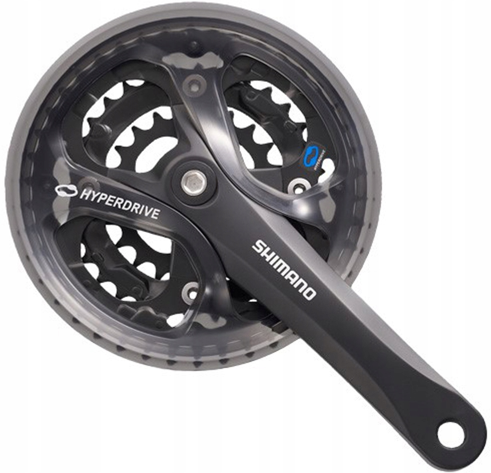 Korba Shimano FC-M361 48/38/28 175 mm 3-rz 6/7/8-rz 3x7 3x8 Čtverec
