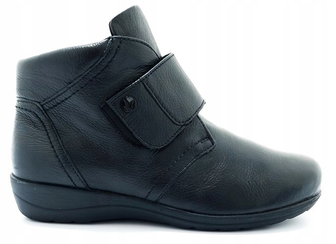 Pohodlné kožené Kotníkové Boty Caprice 26457-41 Černá r36