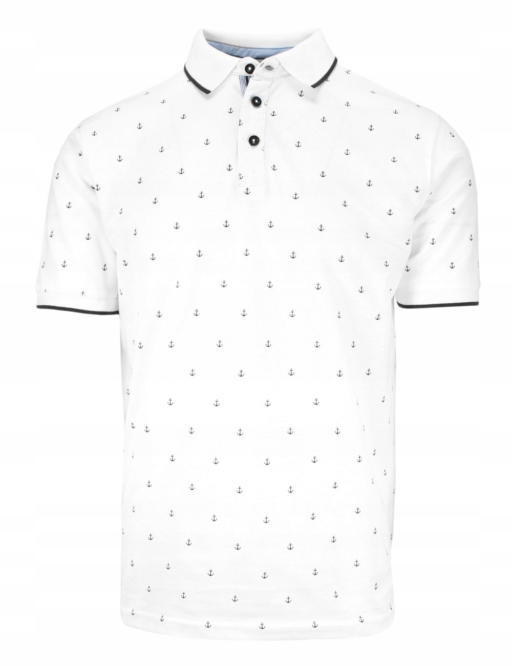 

Biała Koszulka Polo w Kotwice Pako Jeans XXL
