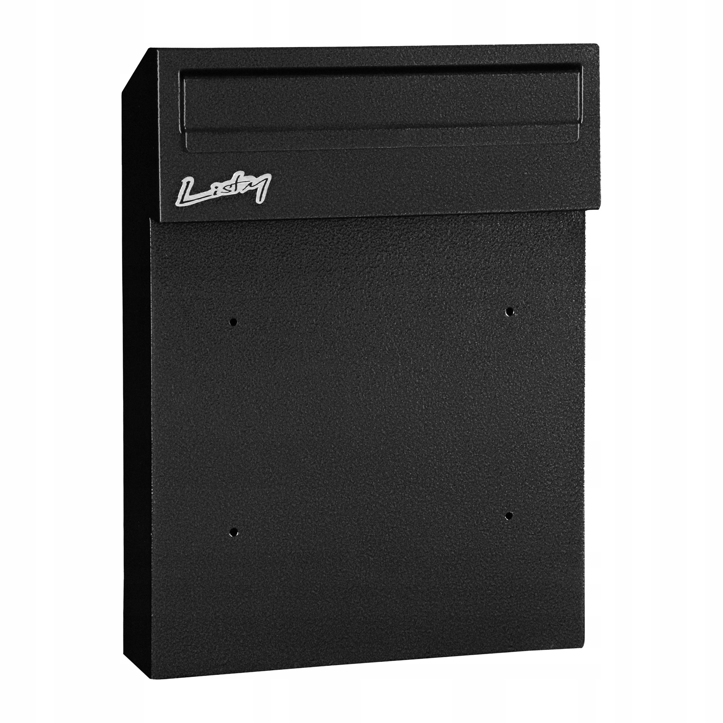 Poštovní schránka, černá