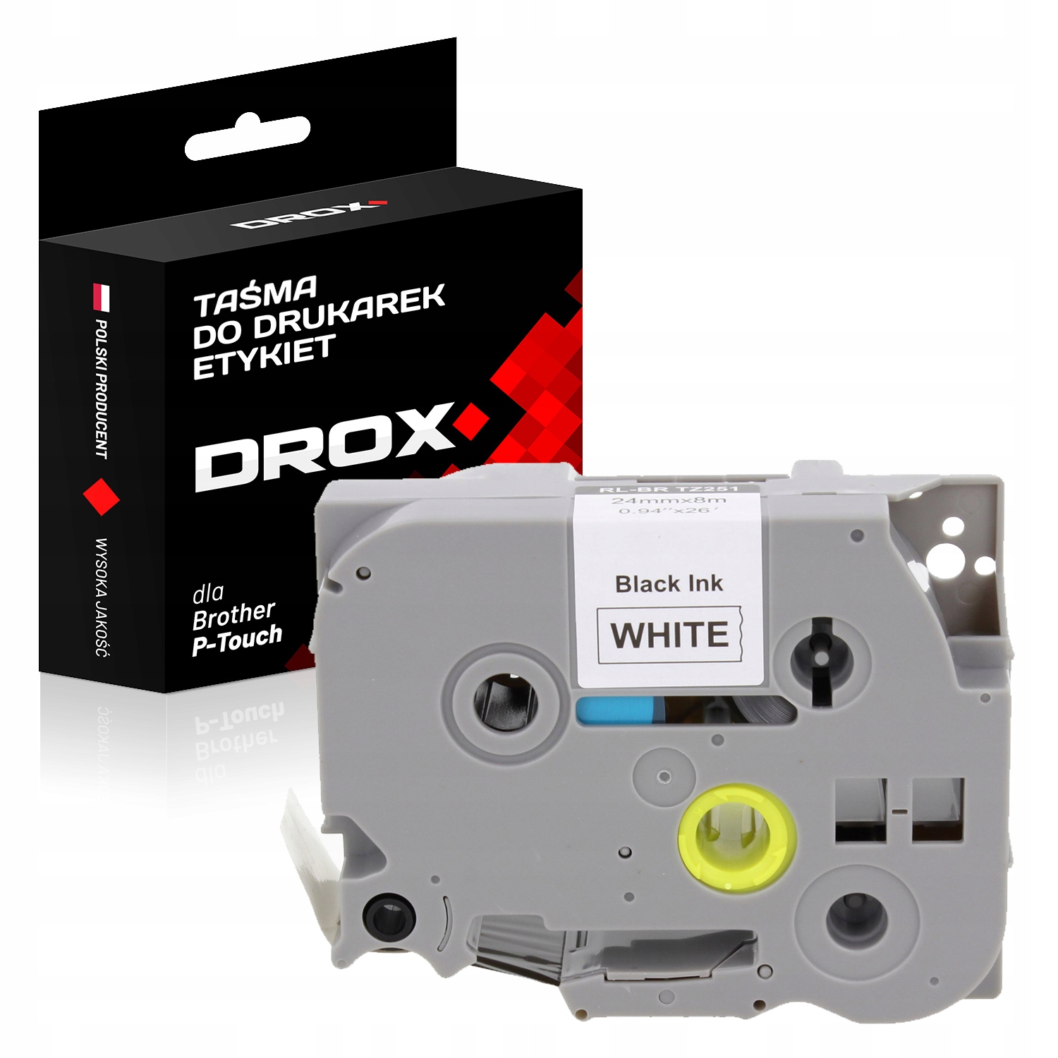 

Taśma do etykiet Brother Tze-251 Tze251 24mm H110