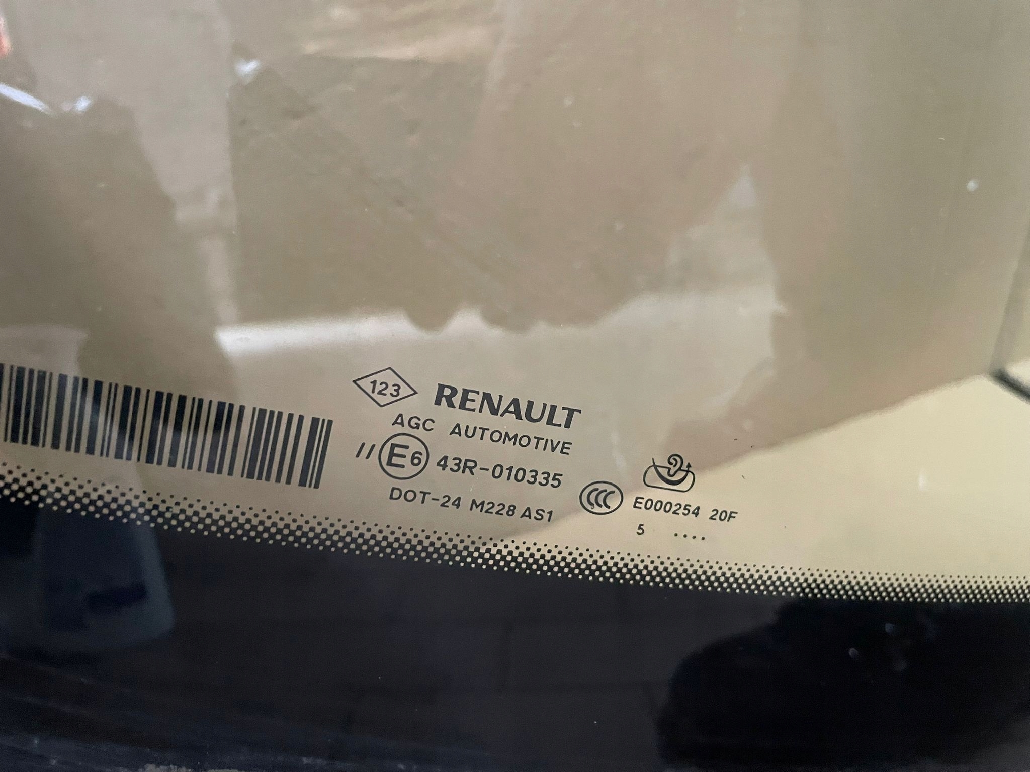 window iron RENAULT TALISMAN 43R-010335 2015 ROK