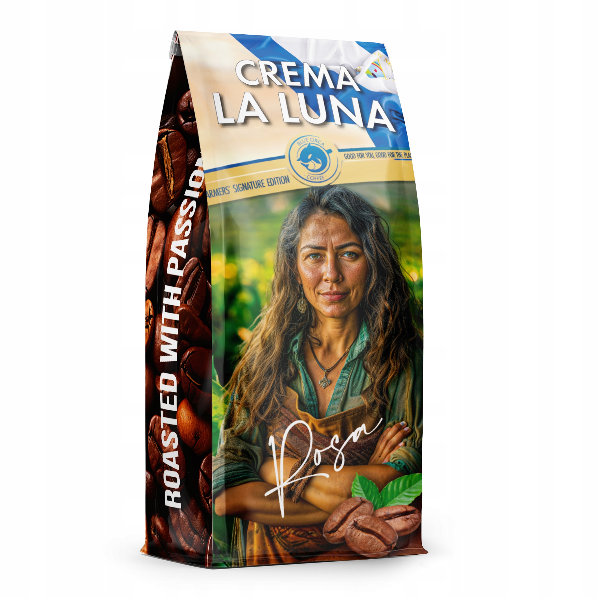 Káva zrnková 1kg La Luna Crema Farmers Limited Edition Blue Orca Coffee