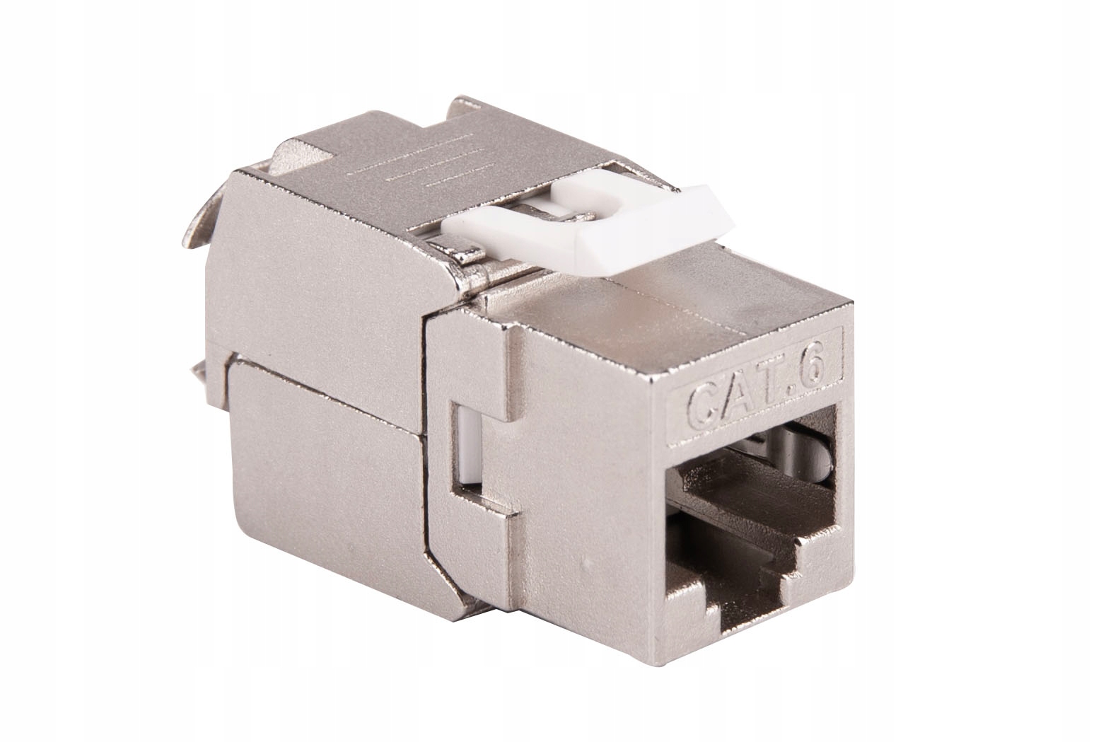 Keystone Metalowy Cat. 6 RJ45 Ftp beznarzędziowy IP-1160-F