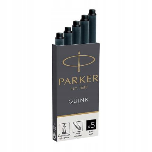 

Parker Naboje z atramentem quink standard czarny
