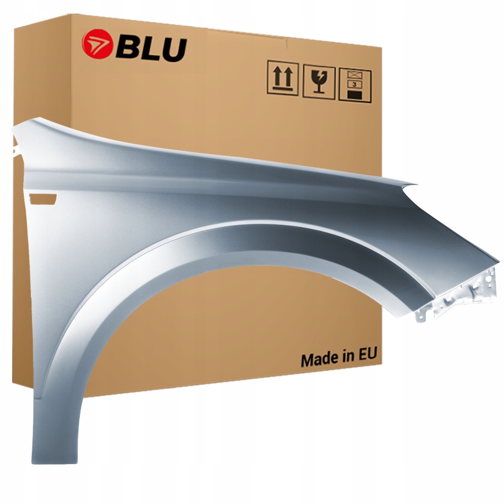 Blu Blatník Opel Astra H 3 III Z163 pravý šedý 04-14 přední LichtSilber
