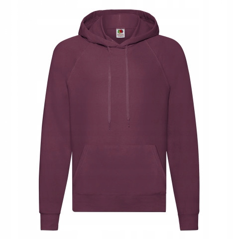 

Bluza męska z kapturem Fruit of Loom Burgund L