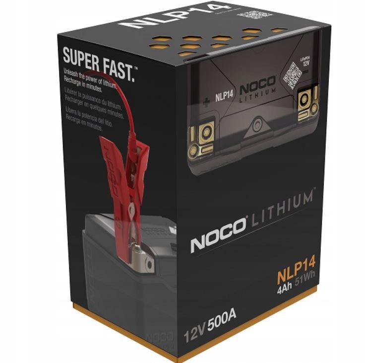 NLP14 - АКУМУЛЯТОР 51.2 WH 500A ЛІТІЄВІ МОТОЦИКЛИ