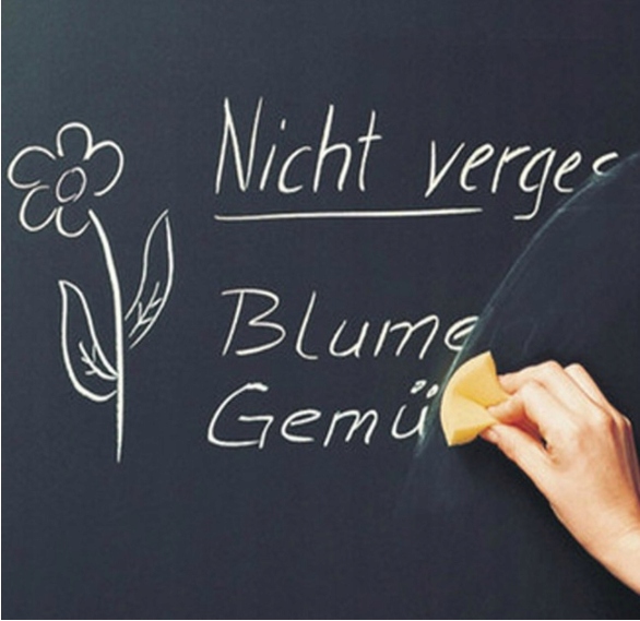 DUŻA TABLICA SAMOPRZYLEPNA NA ŚCIANĘ DO RYSOWANIA PISANIA KREDĄ DLA DZIECI Kod producenta FOLIA TABLICOWA ŚCIERALNA ZMYWALNA MALOWANIA