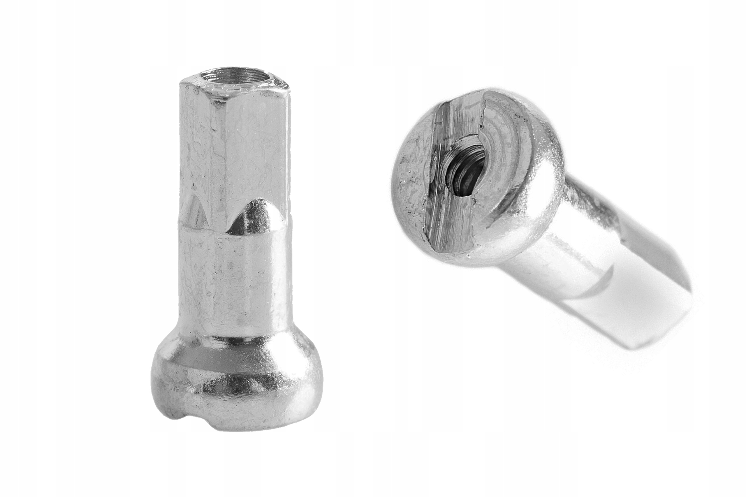 

Nypel Nakrętka Szprychy Rowerowej 12MM Srebrny