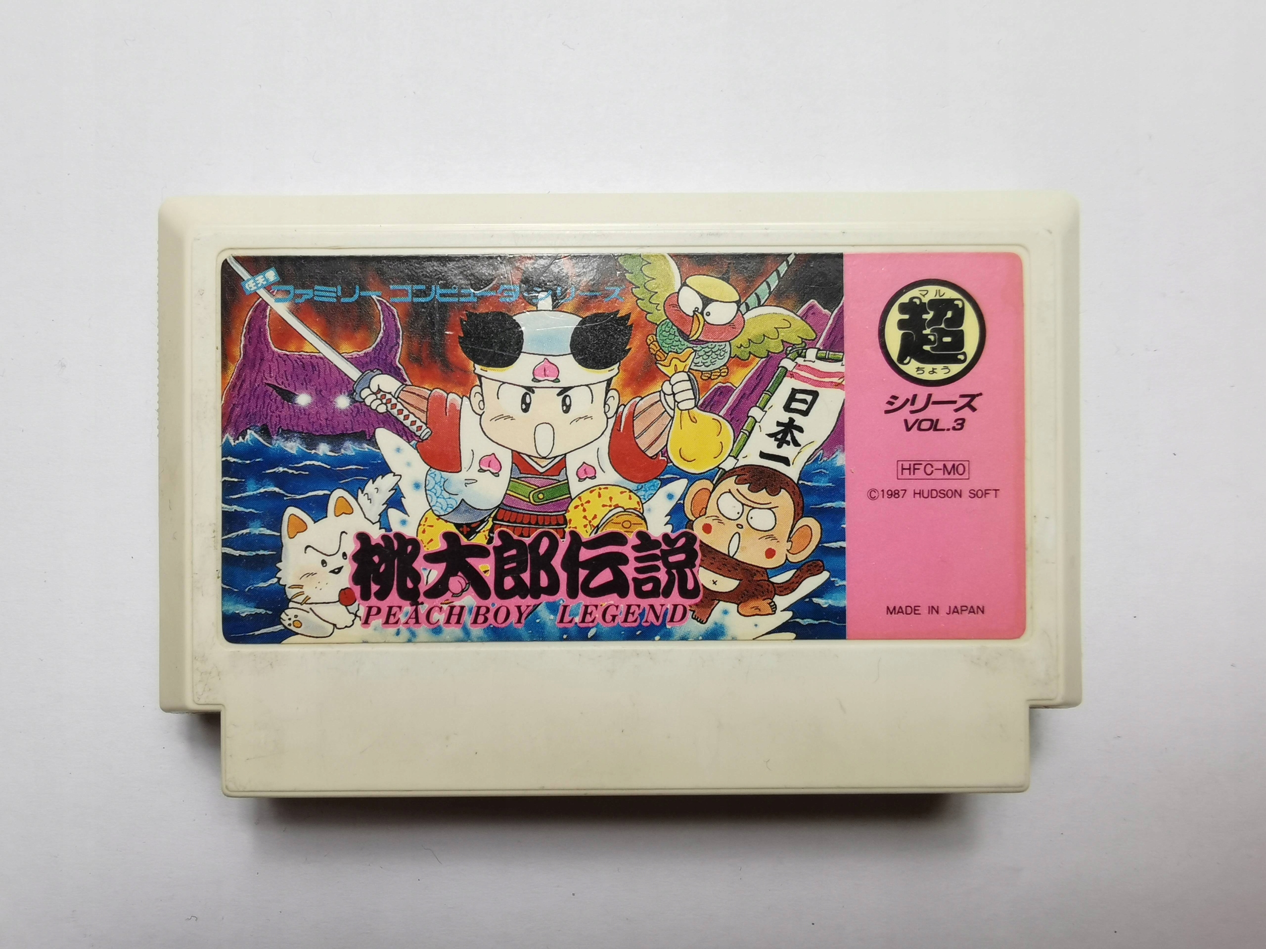 Famicom (NES) -Momotarou Densetsu Peach Boy Legend