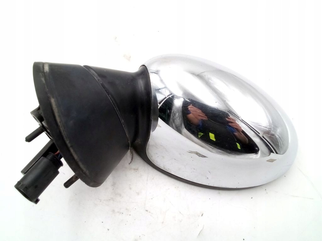 Mini Cooper One R56 mirror left electrics 3 PIN EU chrom chromowane