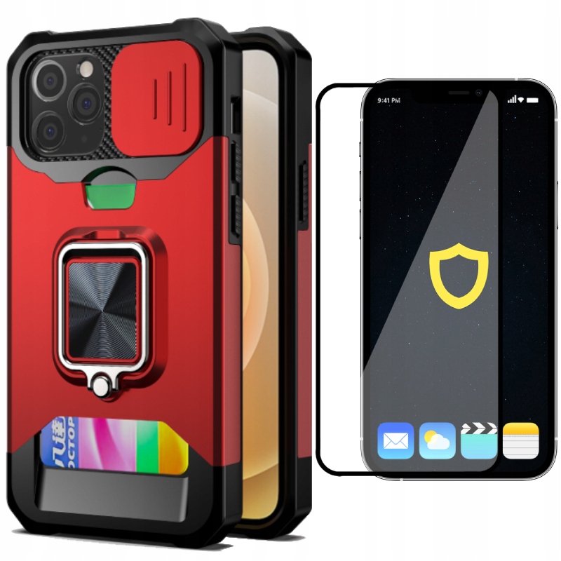

Etui Case Pancerne Task Do Iphone 12/12 Pro +szkło