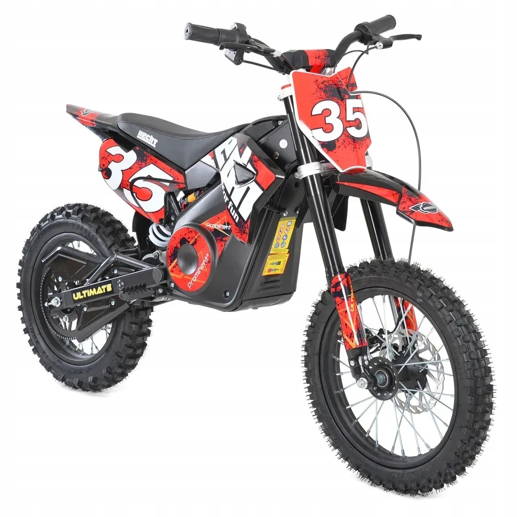 Motor Motocykl Akumulatorowy Hecht 59150 Czerwony Moc 1500W 42 Km/h
