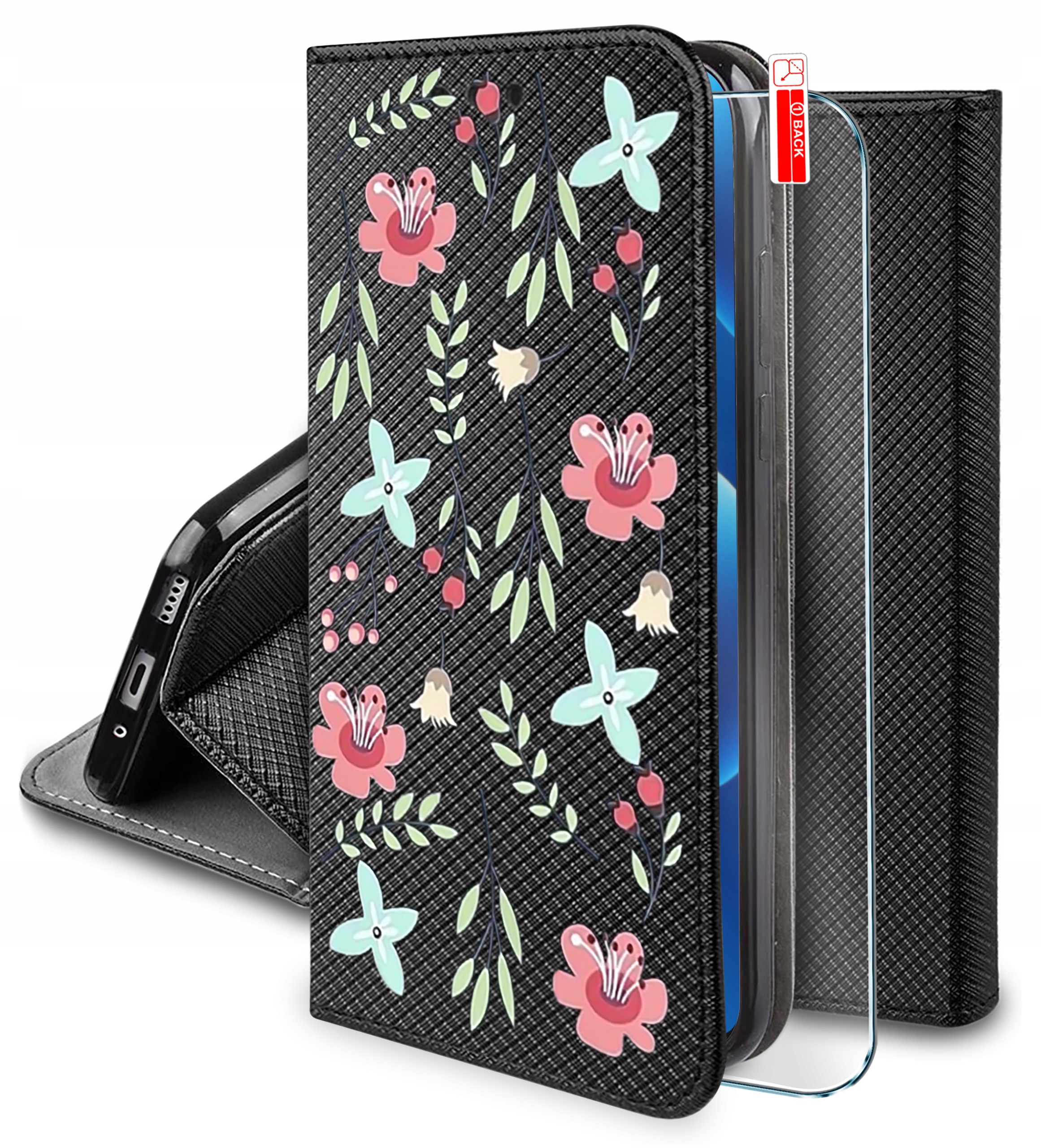 Etui do Honor 400 Lite Magnet Case Szkło 9H
