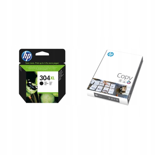 Tusz Hp 304XL Czarny N9K08AE Papier ksero Hp Copy