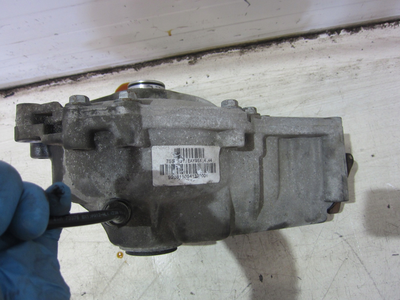 BMW E70 3.0SI X5 differential front diff 7603004 4.44