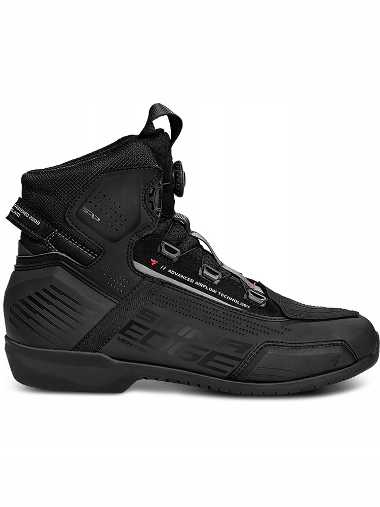 Buty motocyklowe Shima Edge Vented czarne 47 EAN (GTIN) 5904012602403