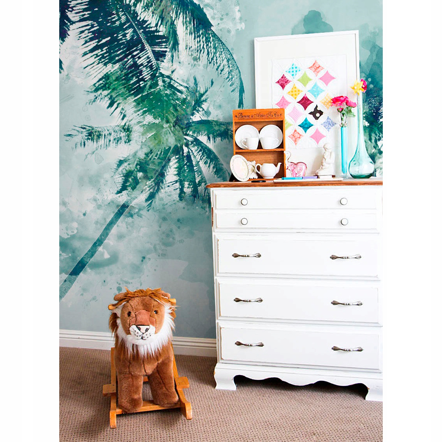 

Flizelina tapeta Kokosowe drzewo palmowe 152x104cm